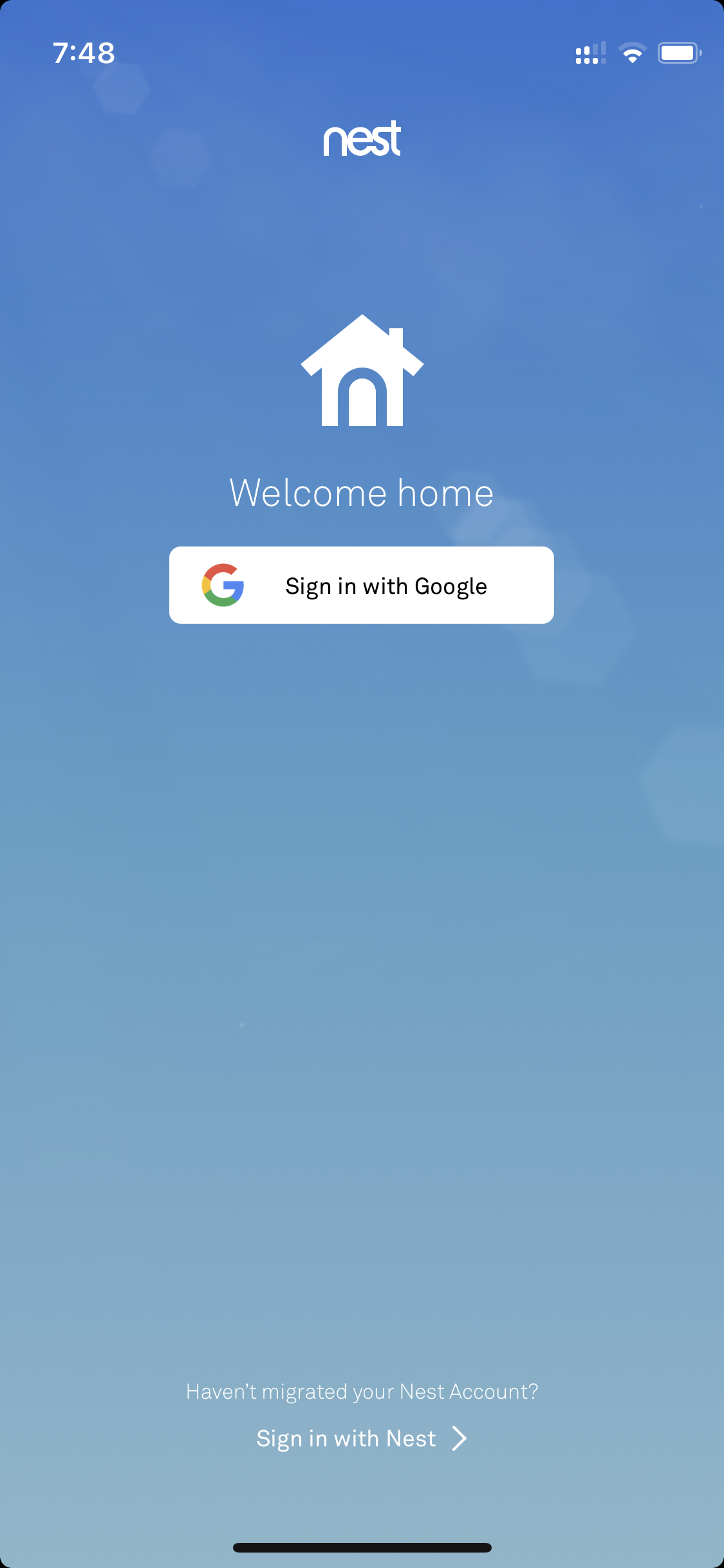 Google Nest Aware App.